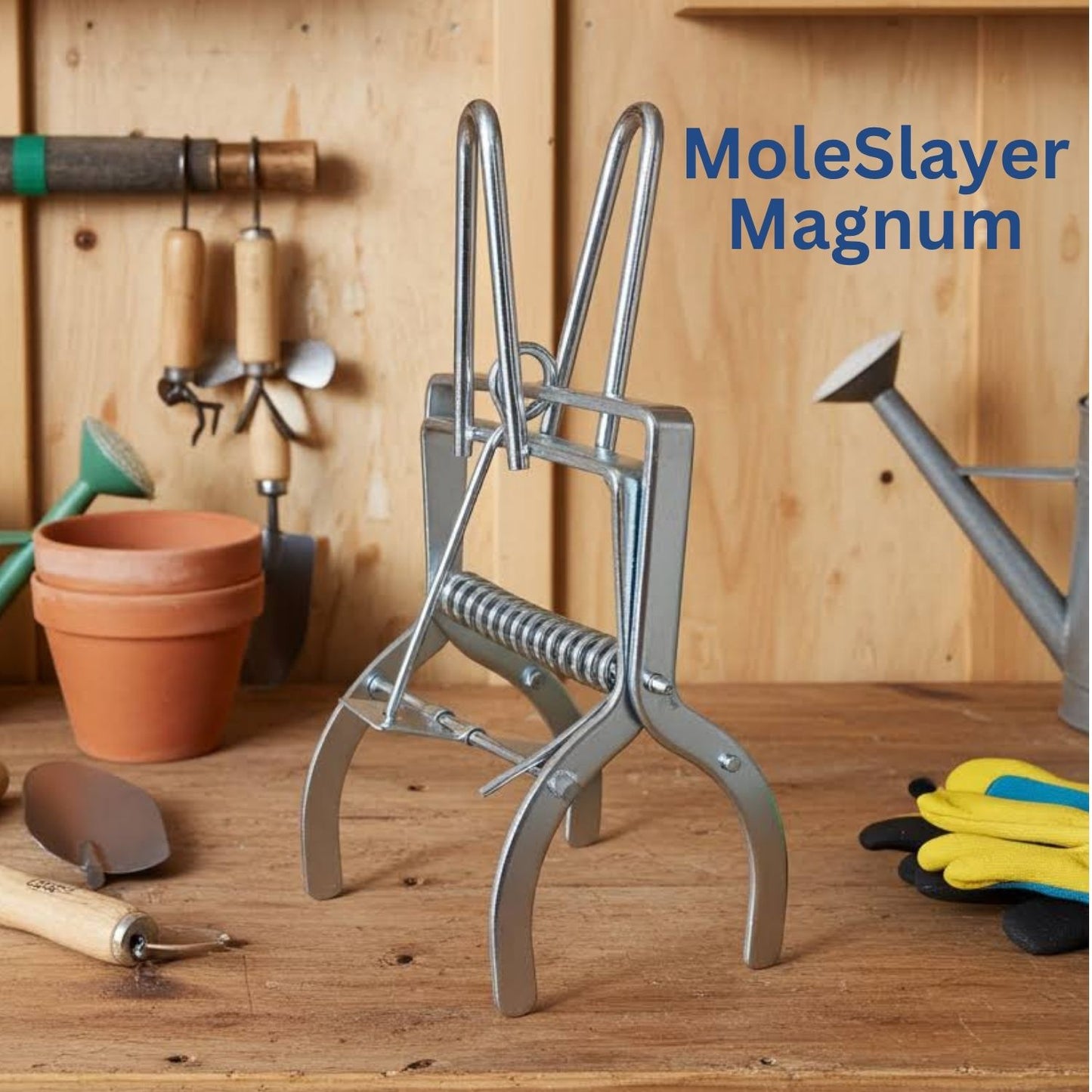MoleSlayer Magnum Mole Trap w/ Setting Handles