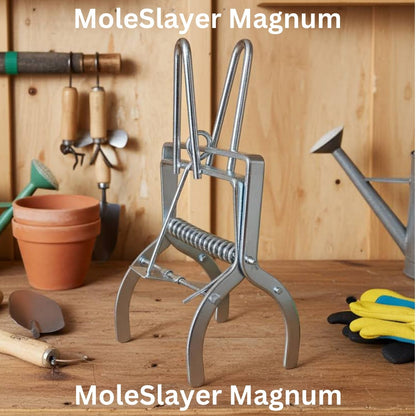 MoleSlayer Magnum Mole Trap w/ Setting Handles