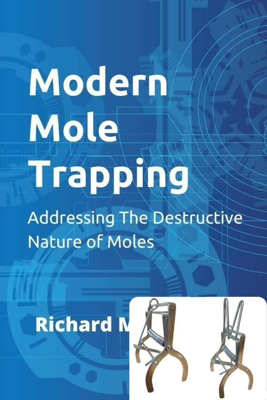 Modern Mole Trapping Book & MoleSlayer Mole Trap Twin Trap Set (2 Traps)