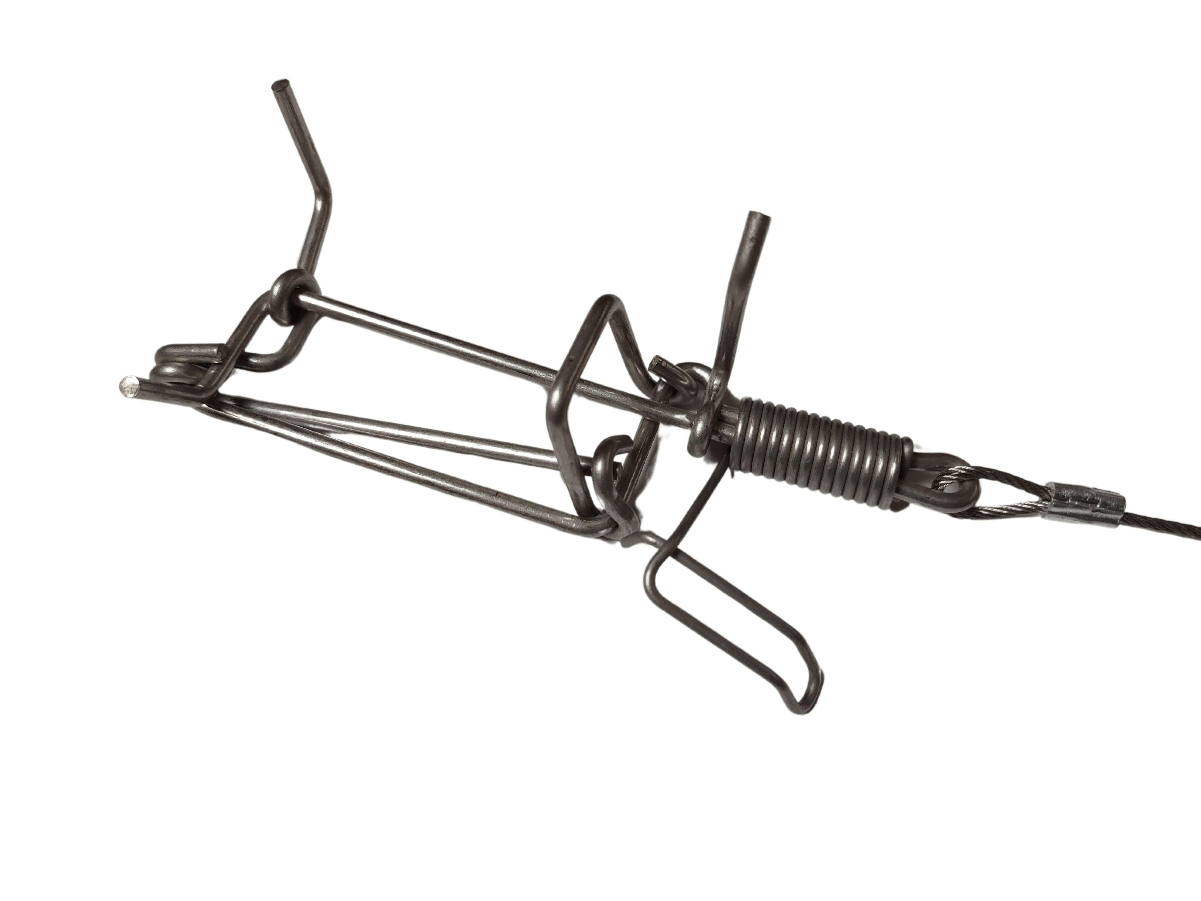 Spring Trap Line Trapline Mole Trap -