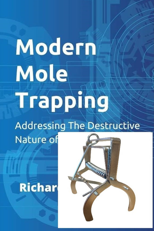 Modern Mole Trapping Book & MoleSlayer Mole Trap Bundle (4 Traps)